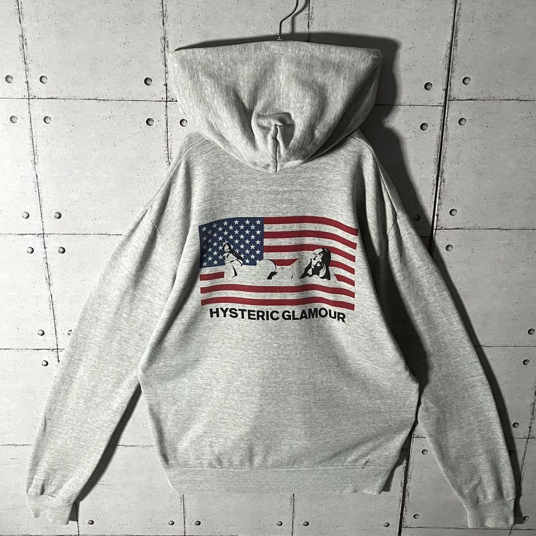 【即完売】ヒステリックグラマー☆星条旗ヒスガールスウェットパーカー希少サイズL