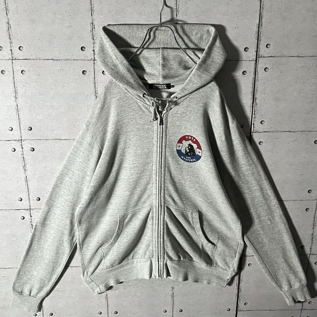 【即完売】ヒステリックグラマー☆星条旗ヒスガールスウェットパーカー希少サイズL