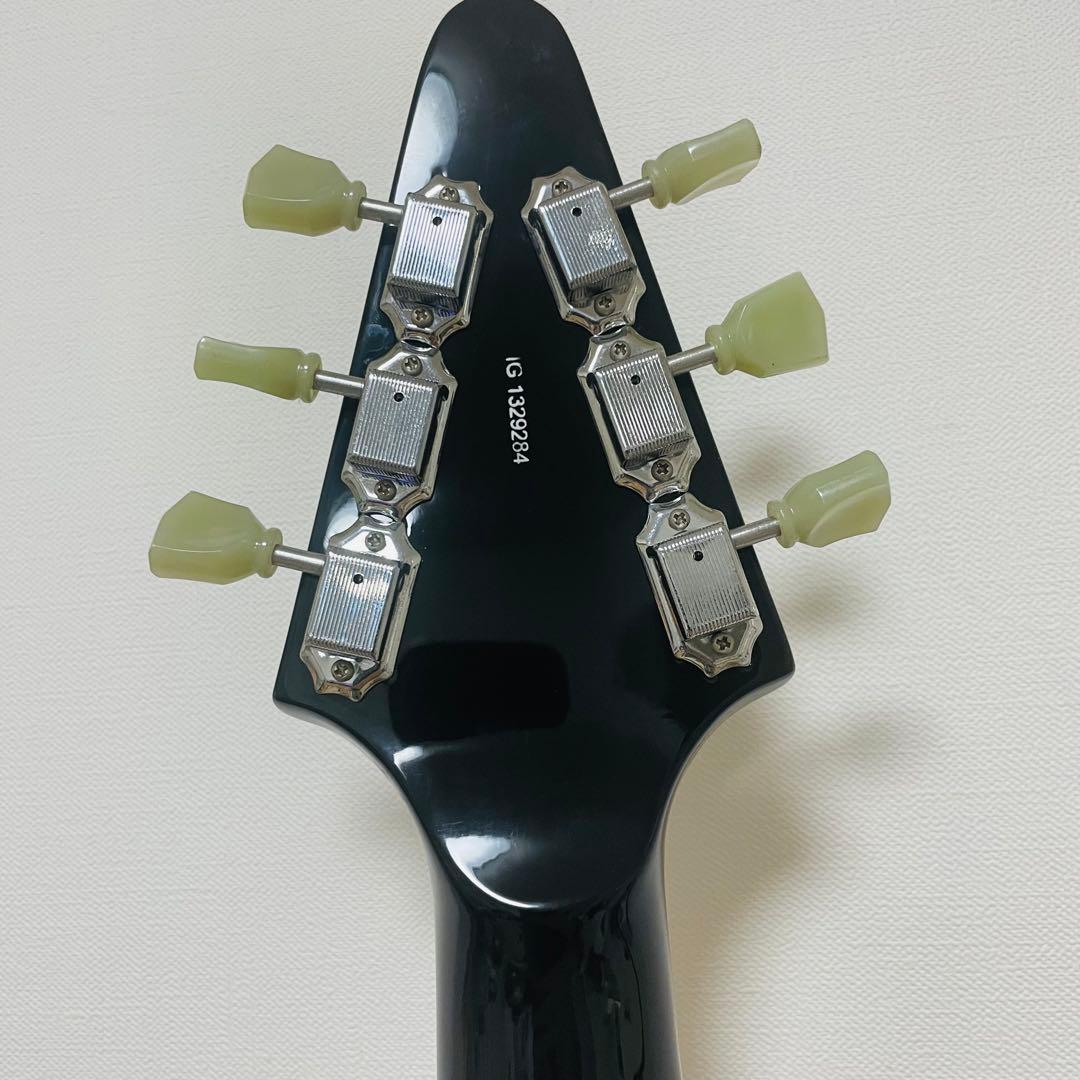 グラスルーツ GR-FV-32 スピーカー内蔵 エレキギターフライングV 希少品