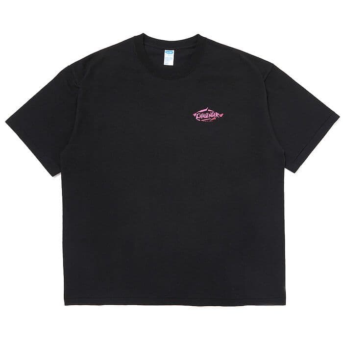 【CHALLENGER】NEON WOLF Tシャツ Black（XL）