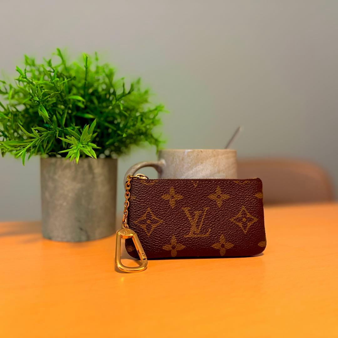 使用僅か 美品LouisVuitton ポシェットクレ モノグラム ルイヴィトン