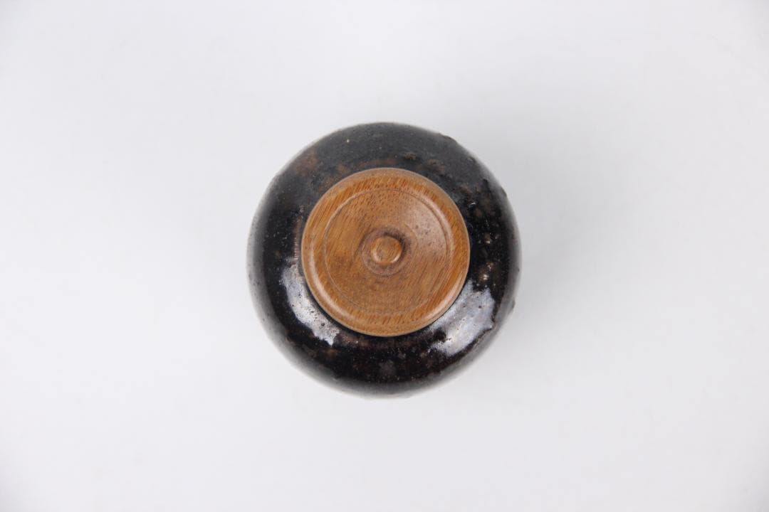 唐物 中国美術 宋代 　茶入　仕覆　箱付 M105