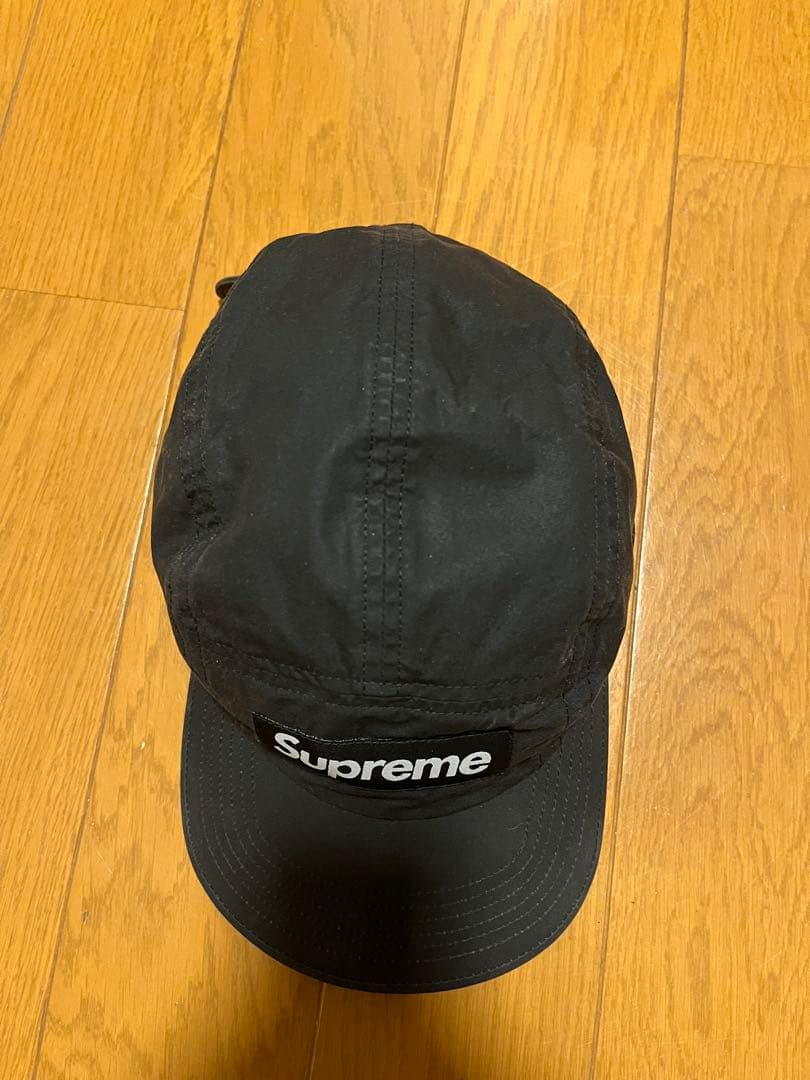 Supreme×Barbour Waxed Cotton Cap 黒