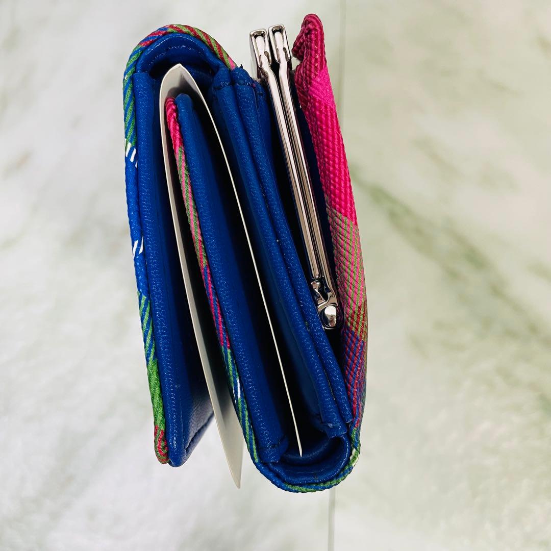 【新品】Vivienne Westwood財布レディース　マルチカラー　がま口