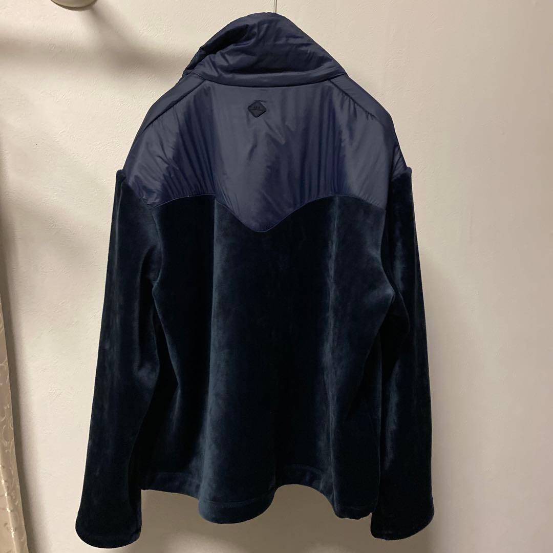 krptジェイリンドバーグ　ベロアブルゾン　Mジャケット　上質　レディース