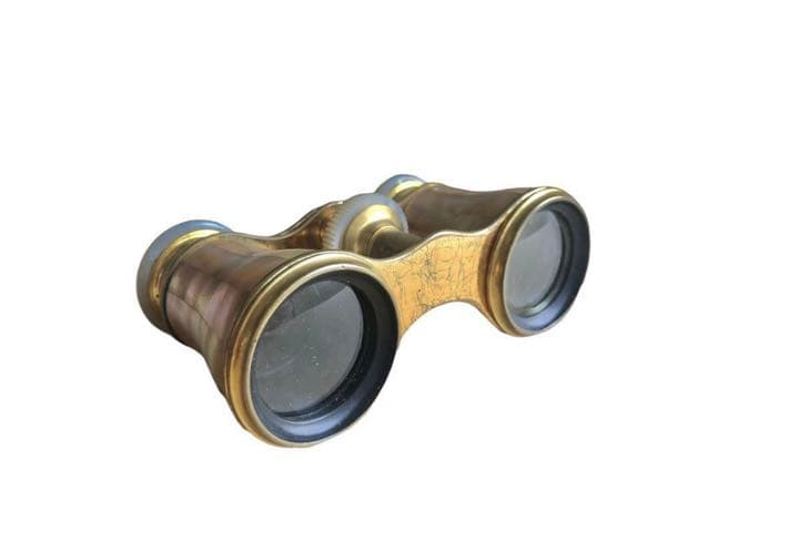 20世紀初頭　フランスアンティーク　マザーオブパール　オペラグラス