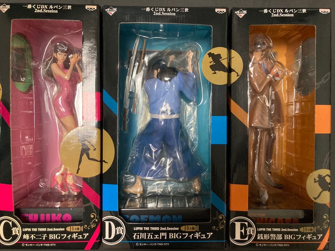 【未開封】一番くじDXルパン三世 1st 2nd BIGフィギュアセット