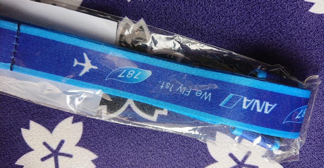 ANA We fly 1st Boeing-787 ネックストラップ
