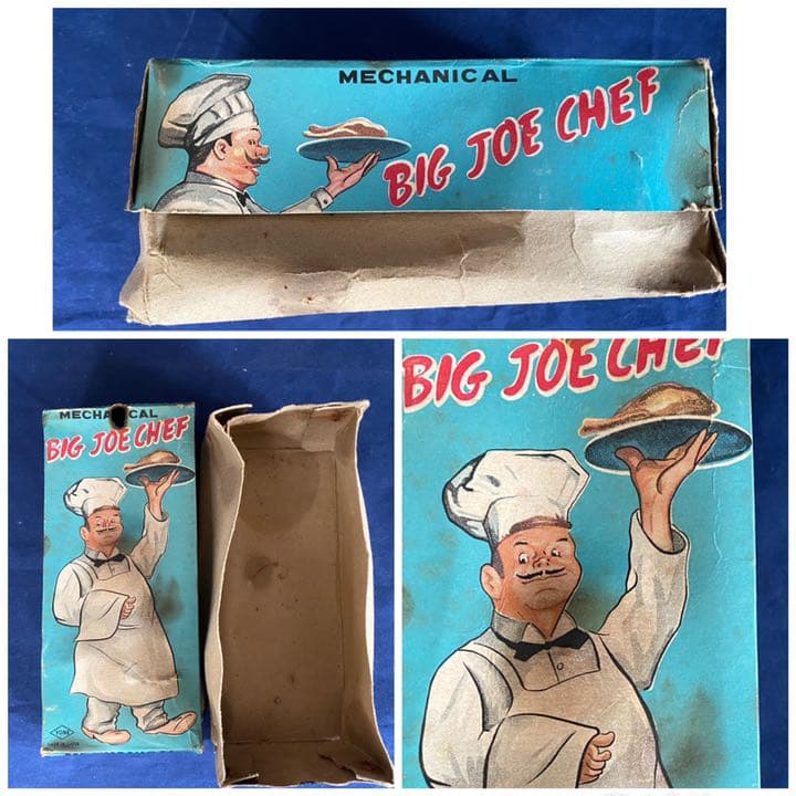 １９５０年代　“ビッグジョー　シェフ” 慌ただしく動きまわるコックさん　■米屋製