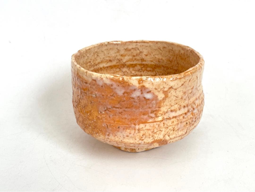 陶芸家　人間国宝　十一代　三輪休雪　萩　茶碗　萩焼　抹茶碗　共箱　三輪壽雪