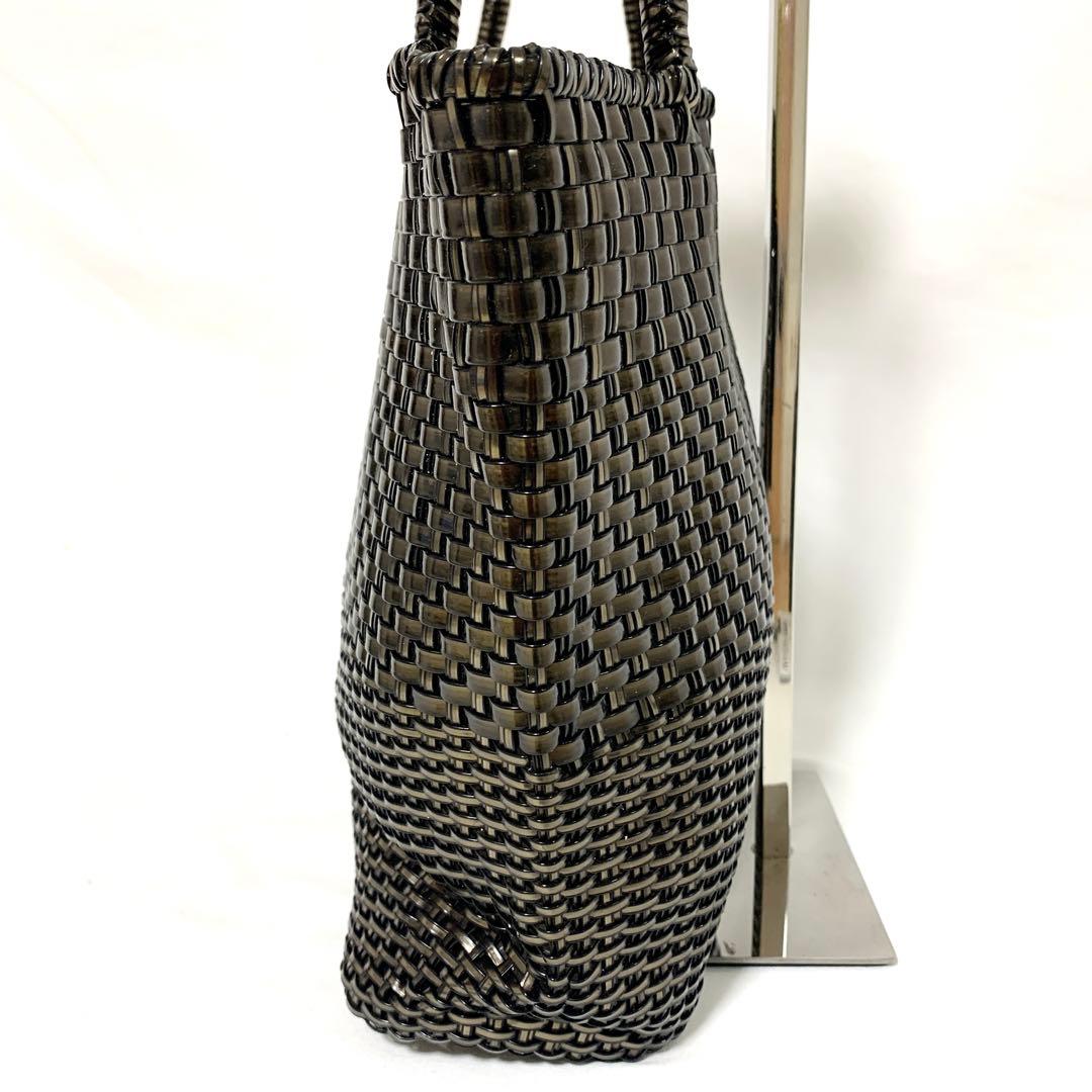 美品✨ アンテプリマ　イントレッチオ　ワイヤーコード　トートバッグ　ブロンズ