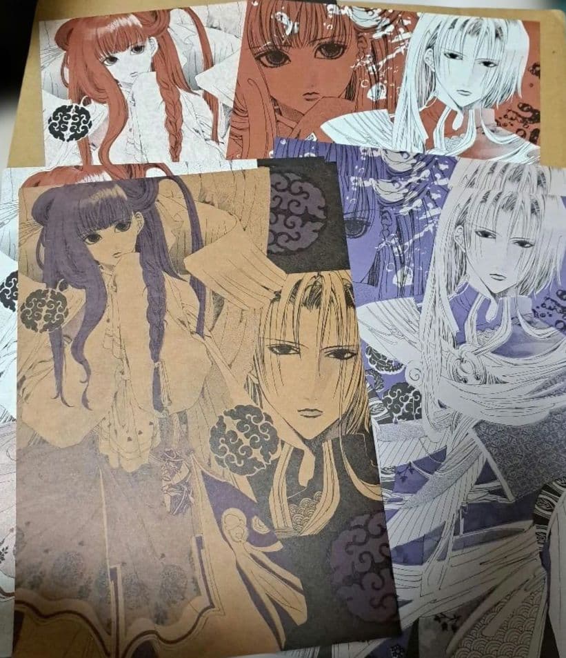 珠黎皐夕 同人便箋63枚↑オウガバトル、FINAL FANTASY