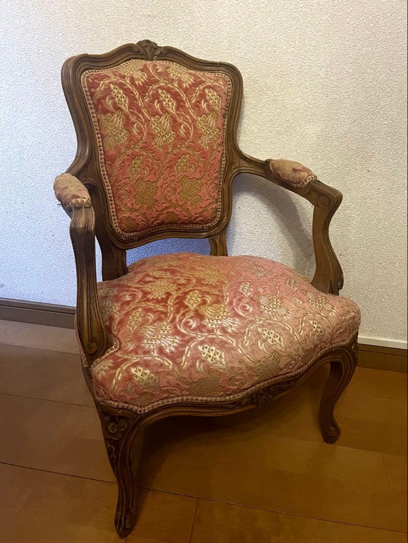 最終出品　レア　希少　フランス　　アンティーク　椅子　イス　ナポレオン