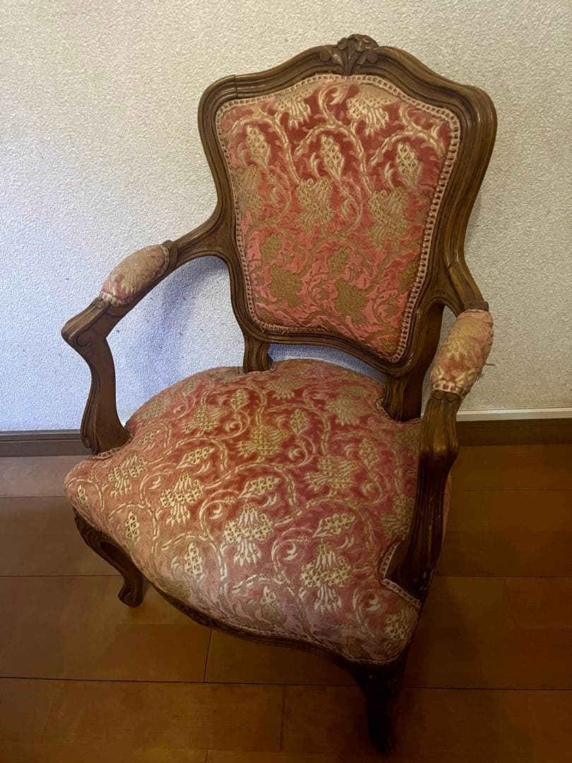 最終出品　レア　希少　フランス　　アンティーク　椅子　イス　ナポレオン
