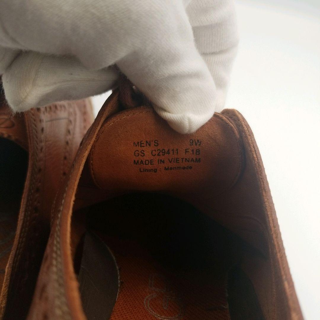 コールハーン　ゼログランド　ウィングチップ　メダリオン　レザー　26cm