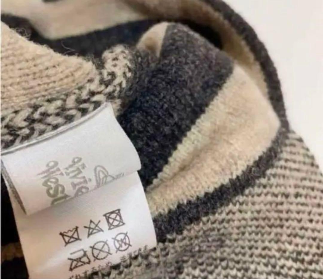 Vivienne Westwood ニット帽 ORBフラップ付きワッチ NANA