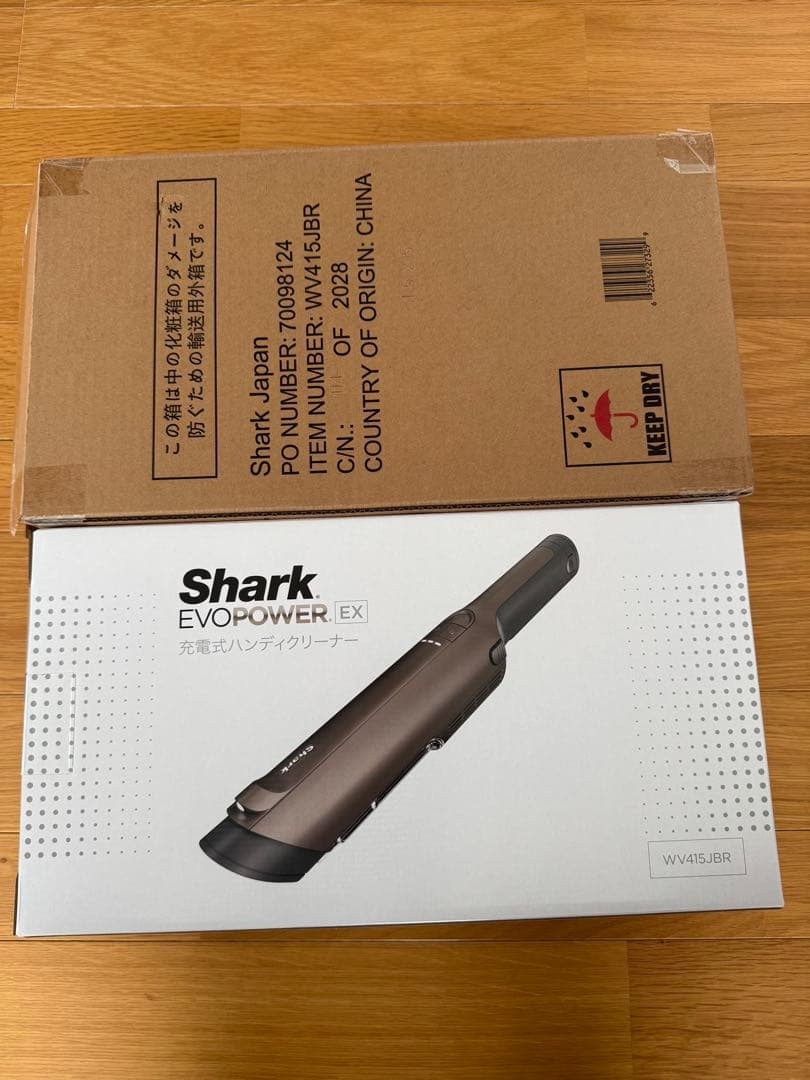 新品未開封Shark EVOPOWEREX充電式ハンディクリーナー WV415J