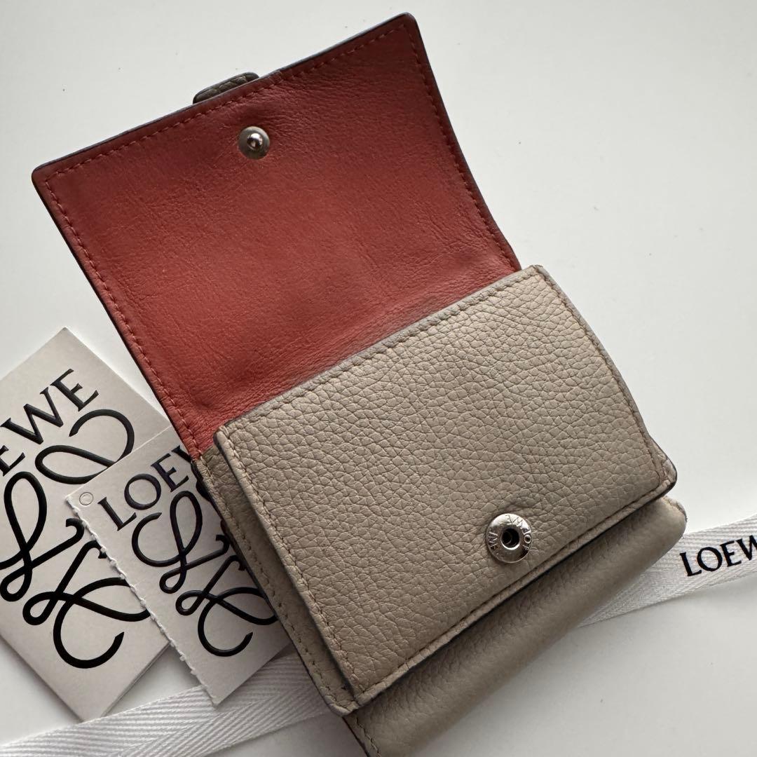 【限定価格】 154 LOEWE ロエベ 3つ折り財布