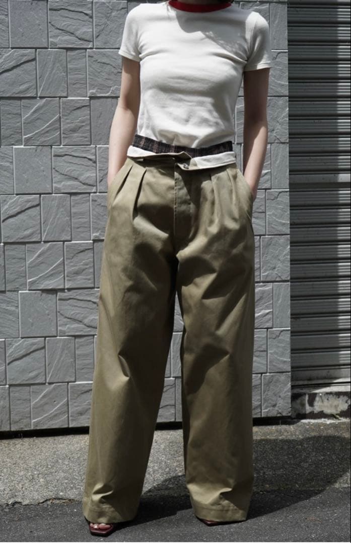 最終値下げFUMIKA_UCHIDA ワイドパンツ　size38