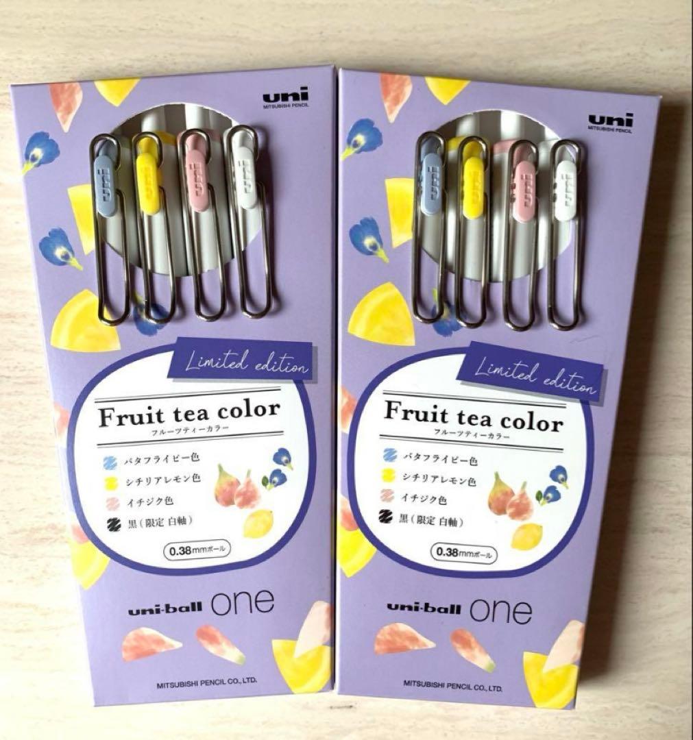 ユニボールワン uni-ball 【限定】フルーツティーカラ　Fリラックス