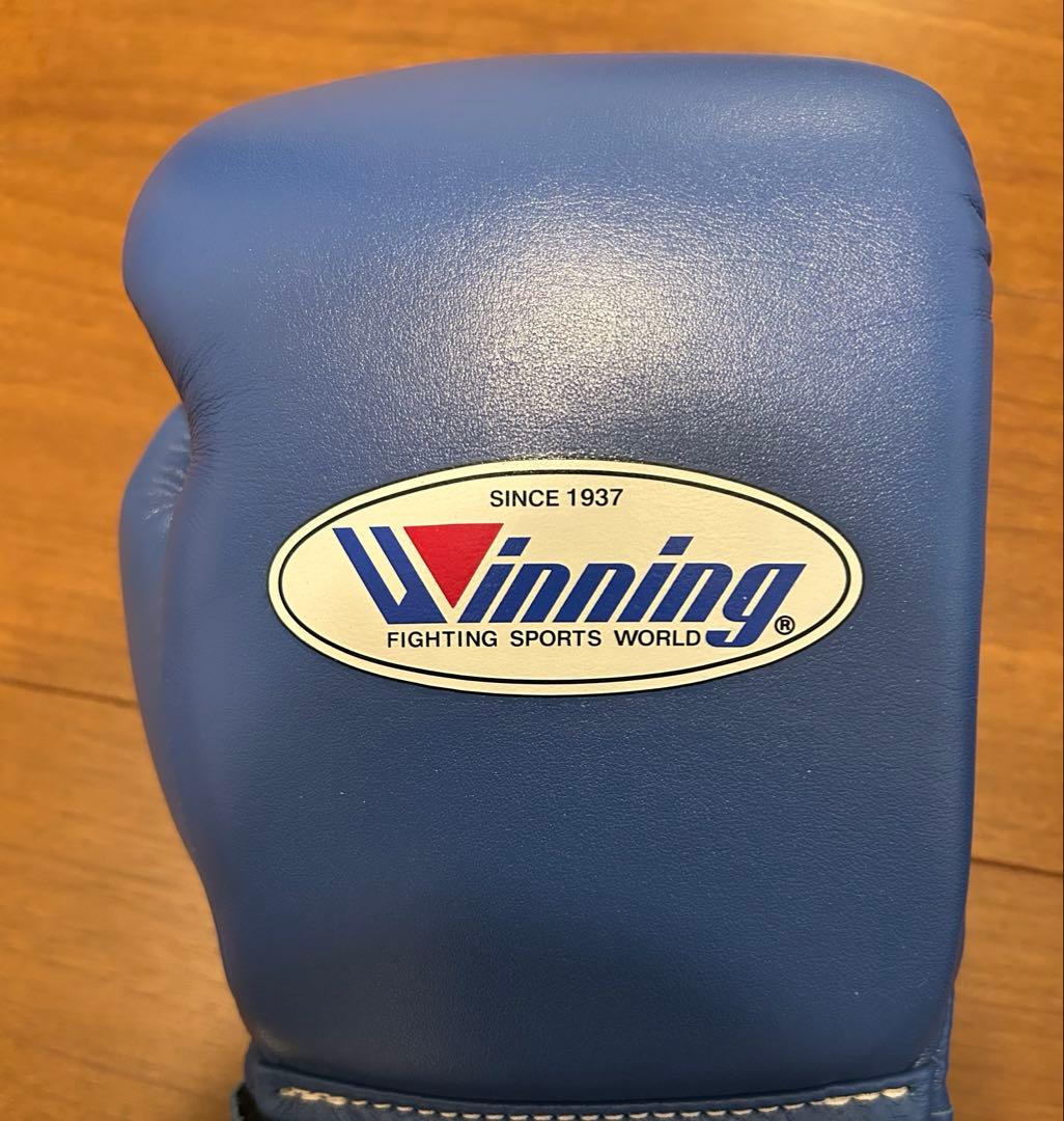 【新品未使用】winning　8oz　グローブ　ブルー　正規品　MS-200B