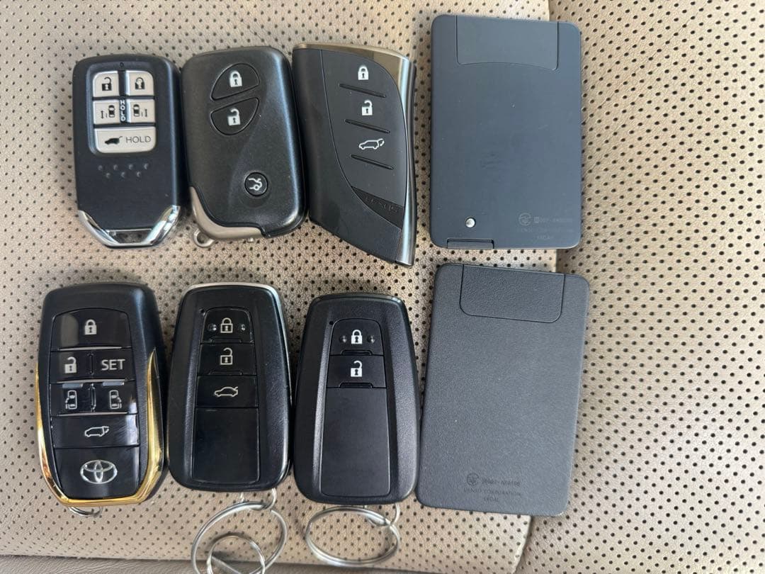 トヨタ ホンダ レクサス キーレスエントリーキーセット