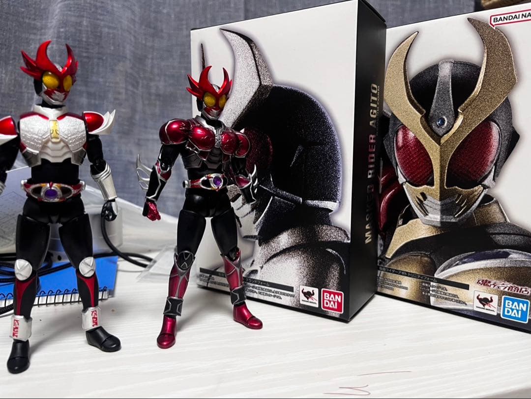 最終値下げ。真骨彫製法仮面ライダーアギト グランドフォーム　他3種