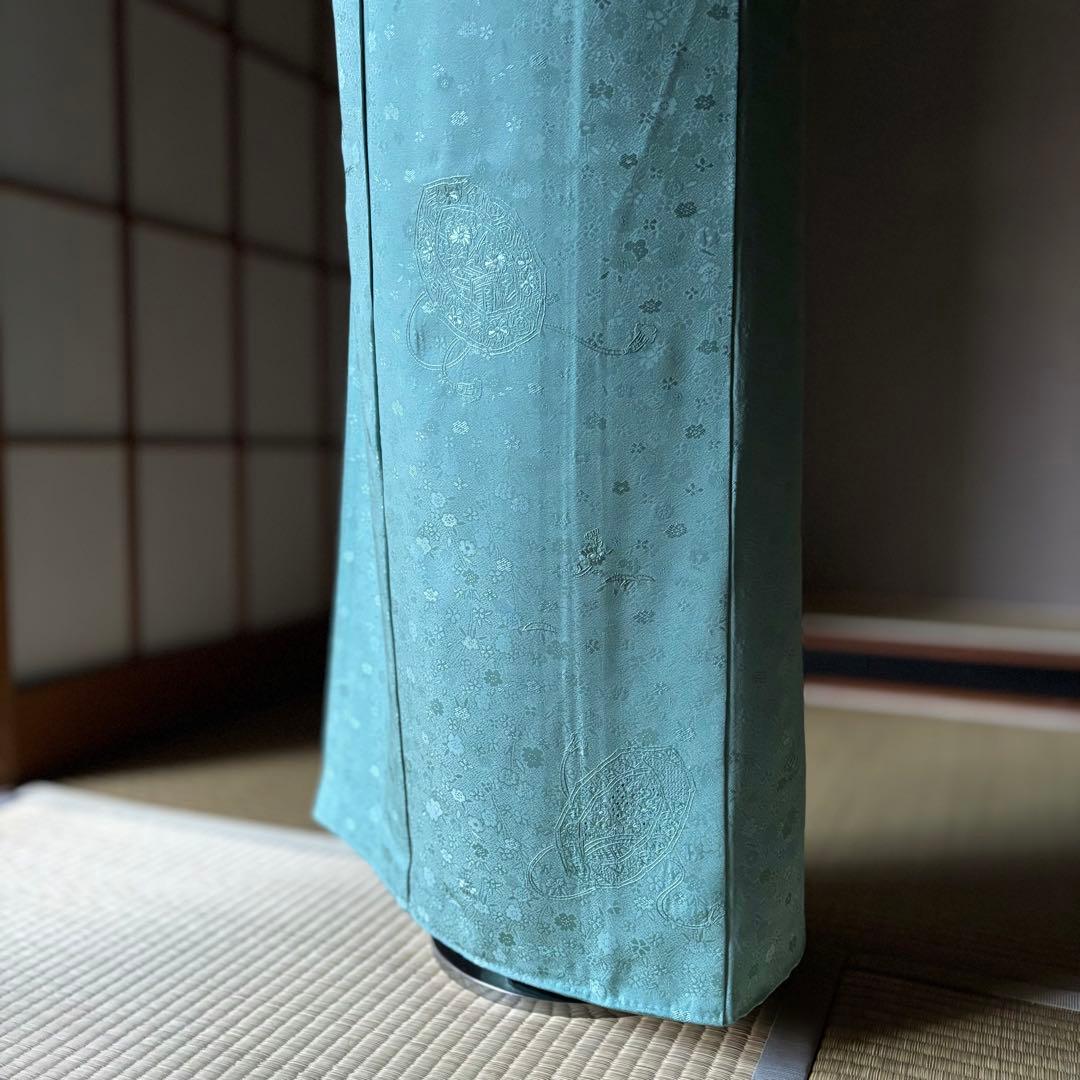 正絹汕頭刺繍訪問着4点フルセット◎全品未使用！コーディネート品格シリーズa15