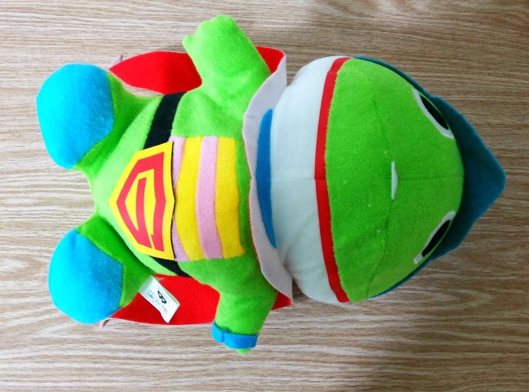 ガチャピン　ぬいぐるみ　科学忍者隊ガッチャッピン　アミューズメント専用　2006