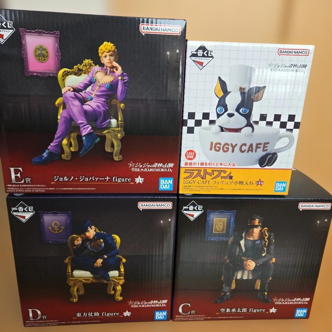 ジョジョの奇妙な冒険 一番くじ ジョジョワールド C賞 D賞 E賞 ラストワン賞