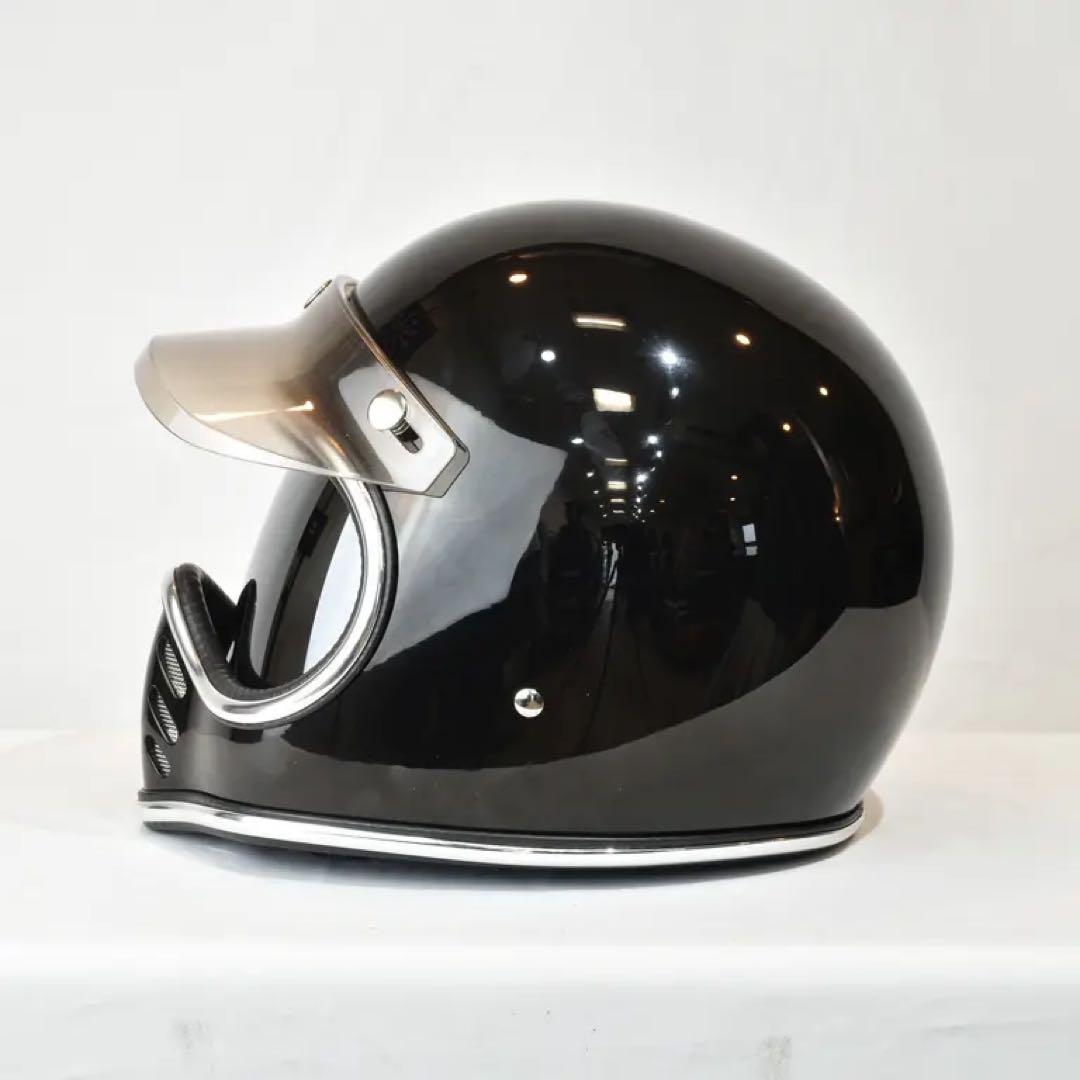 NOBUDZ クロムクロスヘルメット BLACK Mサイズ