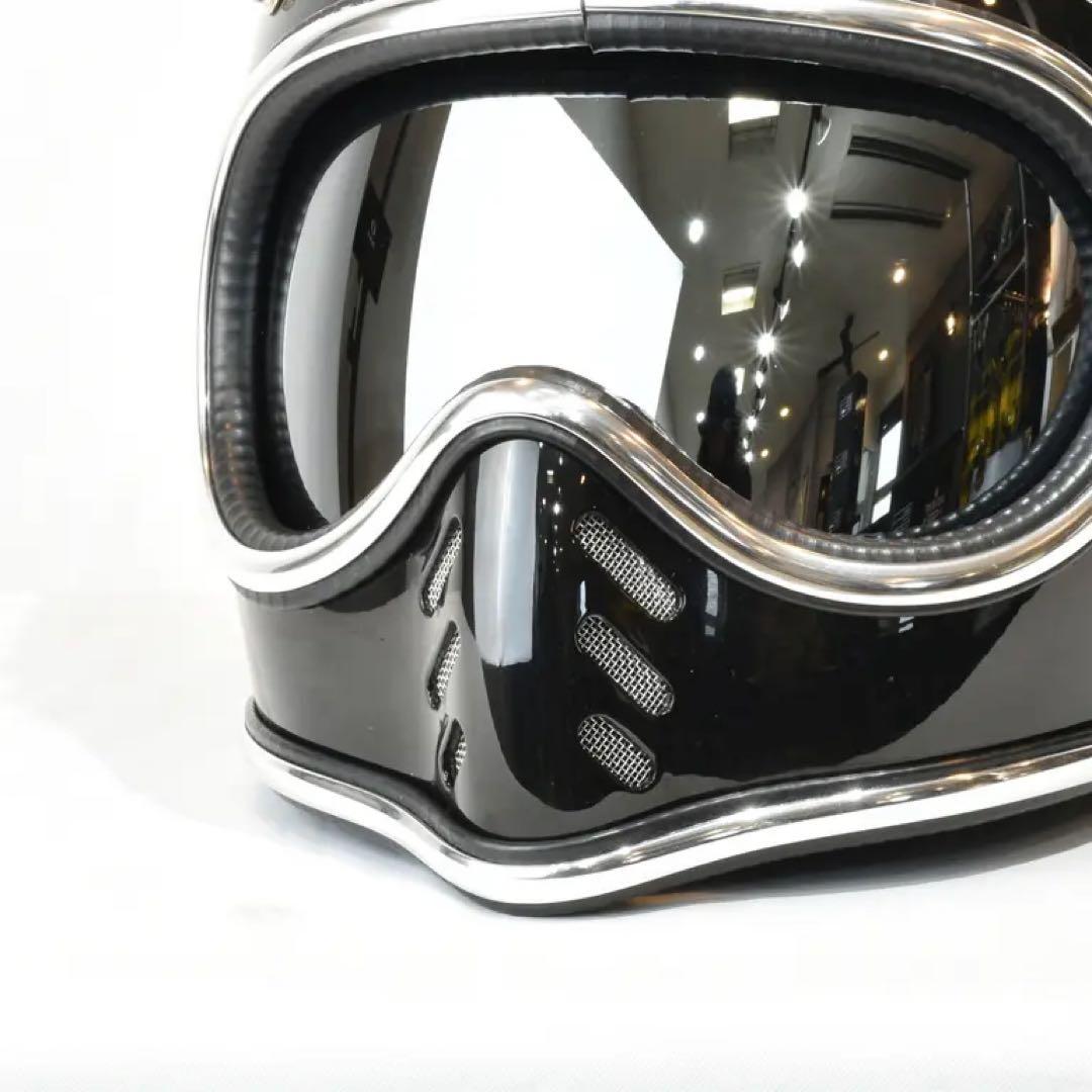 NOBUDZ クロムクロスヘルメット BLACK Mサイズ