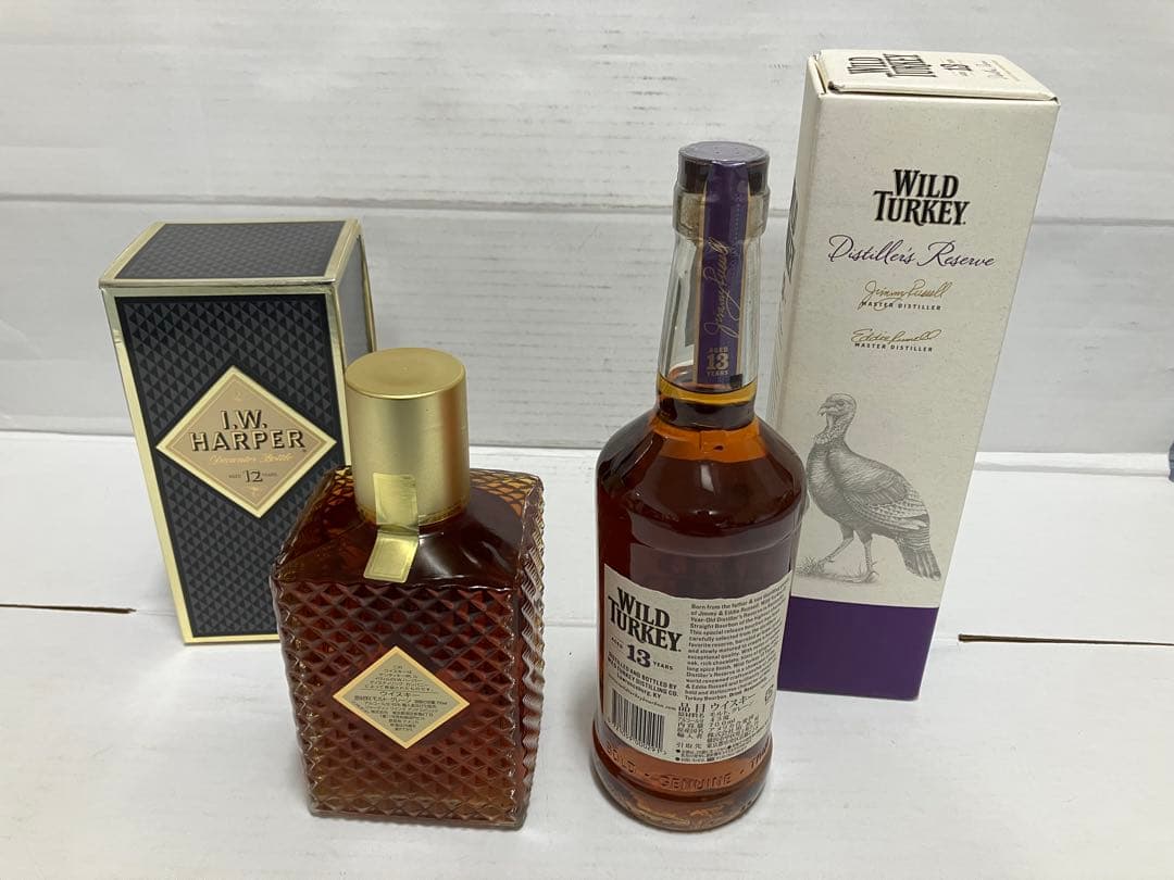 ✨ 2点セット【☆WILD TURKEY13年他】バーボン