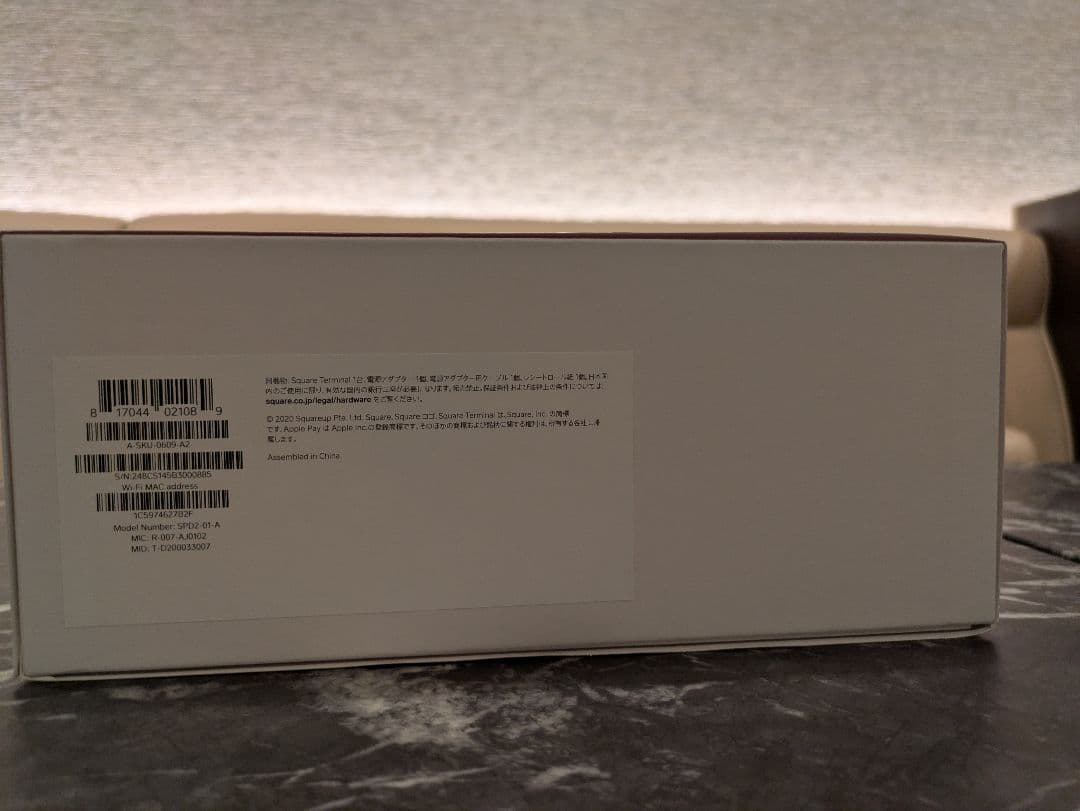 Square Terminal プリンター内蔵　キャッシュレス決済端末 動作OK