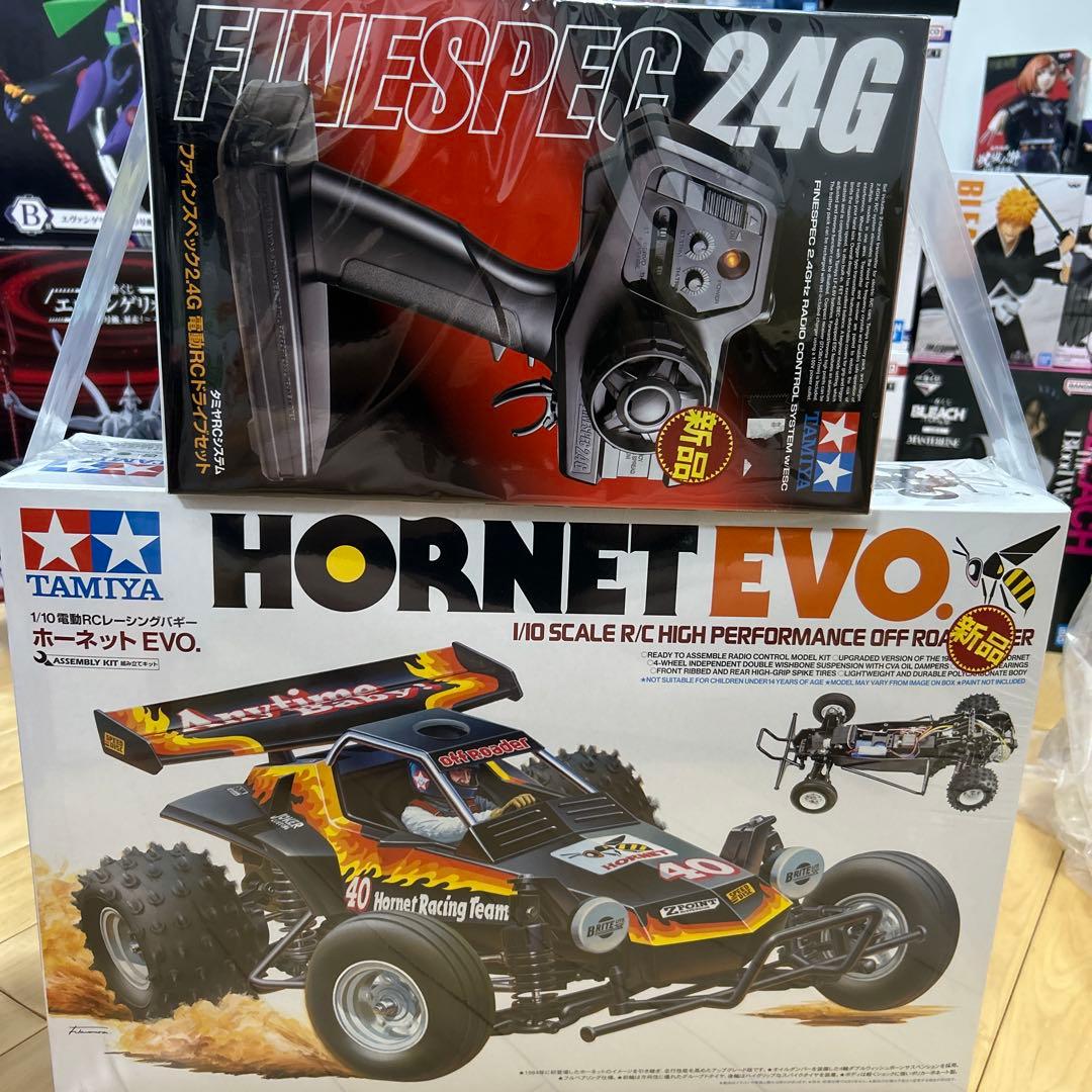 新品未開封TAMIYA HORNET EVO &電動RCドライブセット