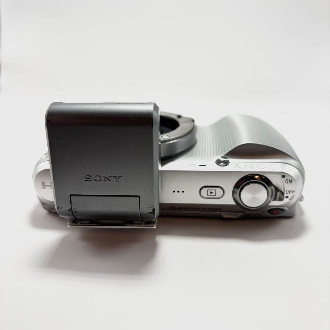 SONY α NEX-C3 シルバー レンズキット ミラーレス一眼カメラ