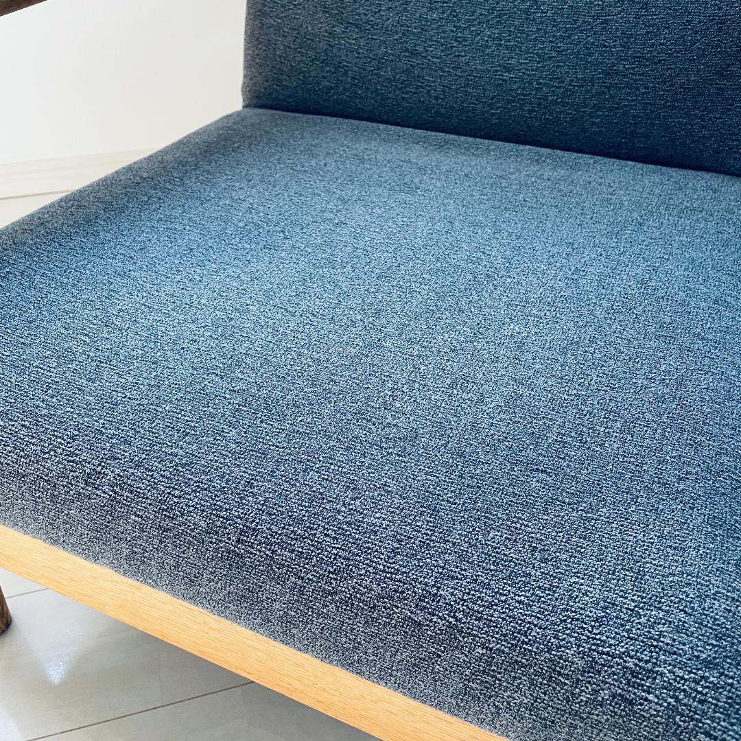 柏木工 1人用ソファ シガーロ オーク材