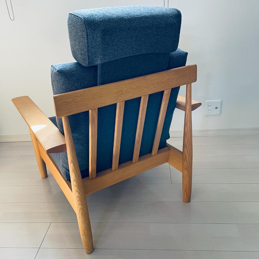 柏木工 1人用ソファ シガーロ オーク材