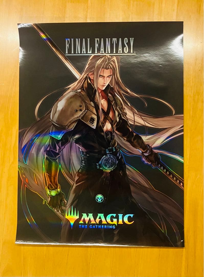 MTG FFコラボ　ポスター3種　クラウド、セフィロス、ティナ