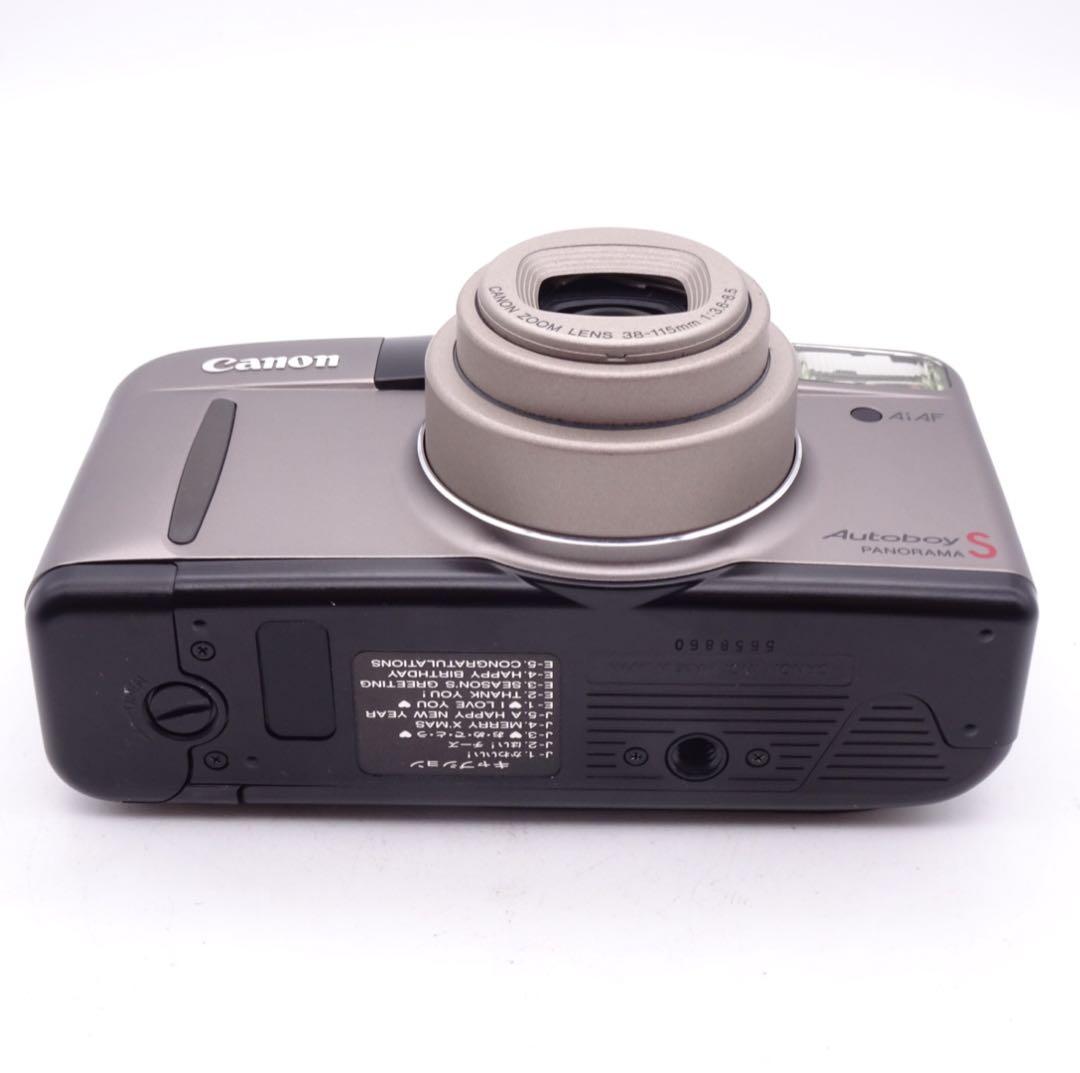 【動作確認済】 Canon Autoboy S コンパクトフィルムカメラ