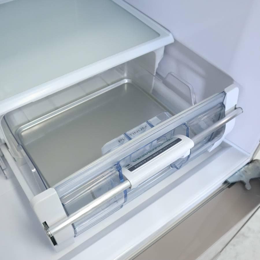 日立 315L 3ドア 冷蔵庫 R-S3200HV(XN) 自動製氷付き 右開き