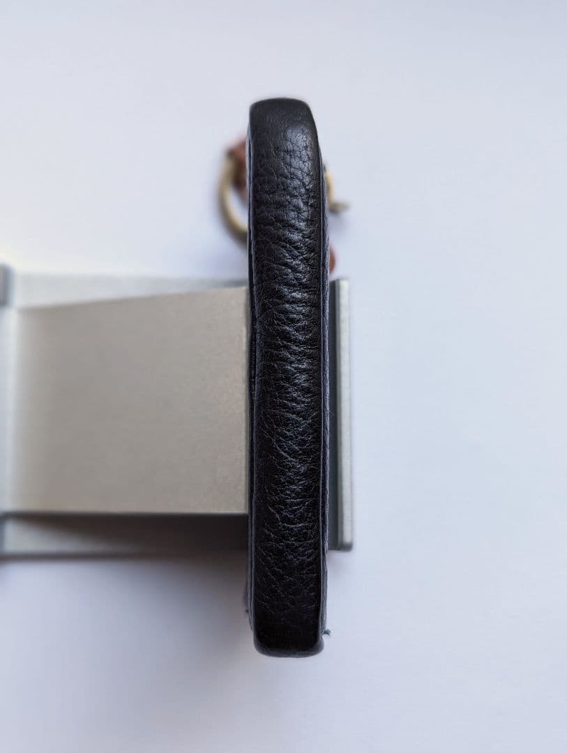 イルビゾンテ IL BISONTE ケース キーリング ブラック 男女兼用