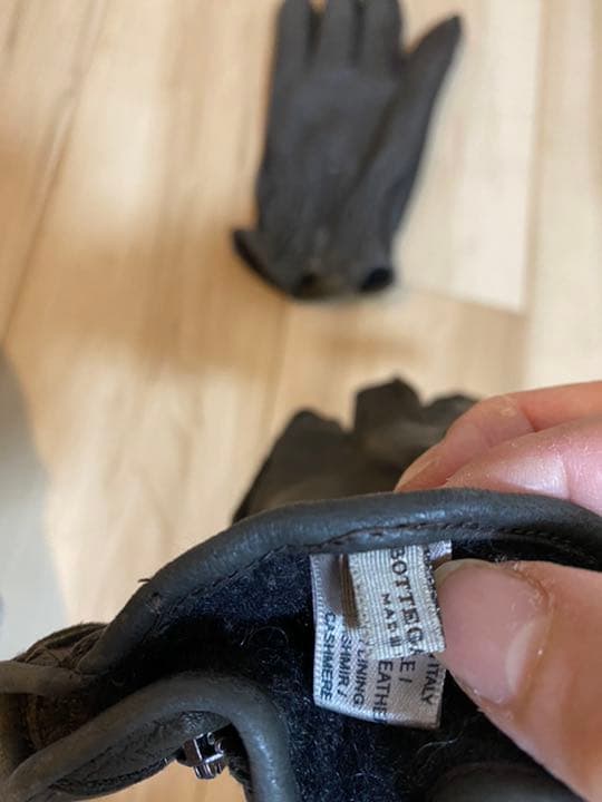 ボッテガ　手袋　メンズ