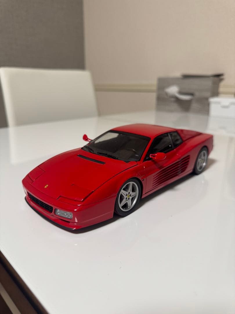 Ferrari 512 TR 赤　テスタロッサ　模型
