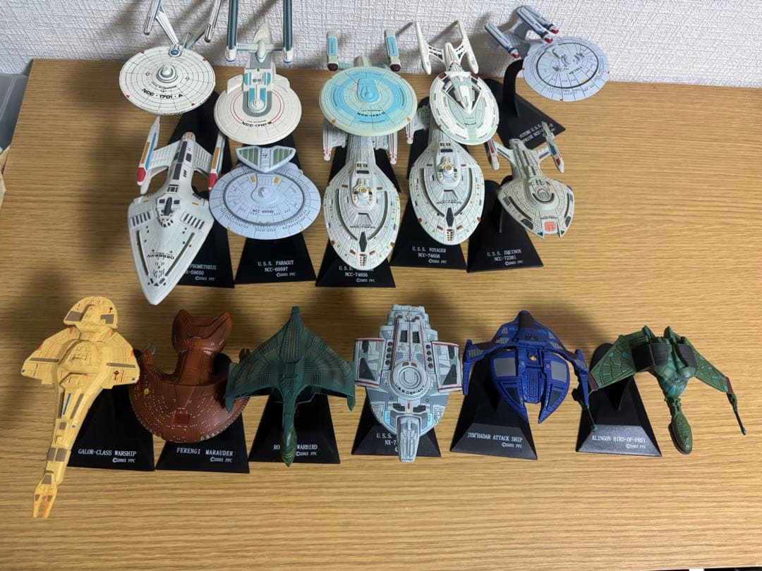 スタートレック　フィギュア　フルタ　16点　#1