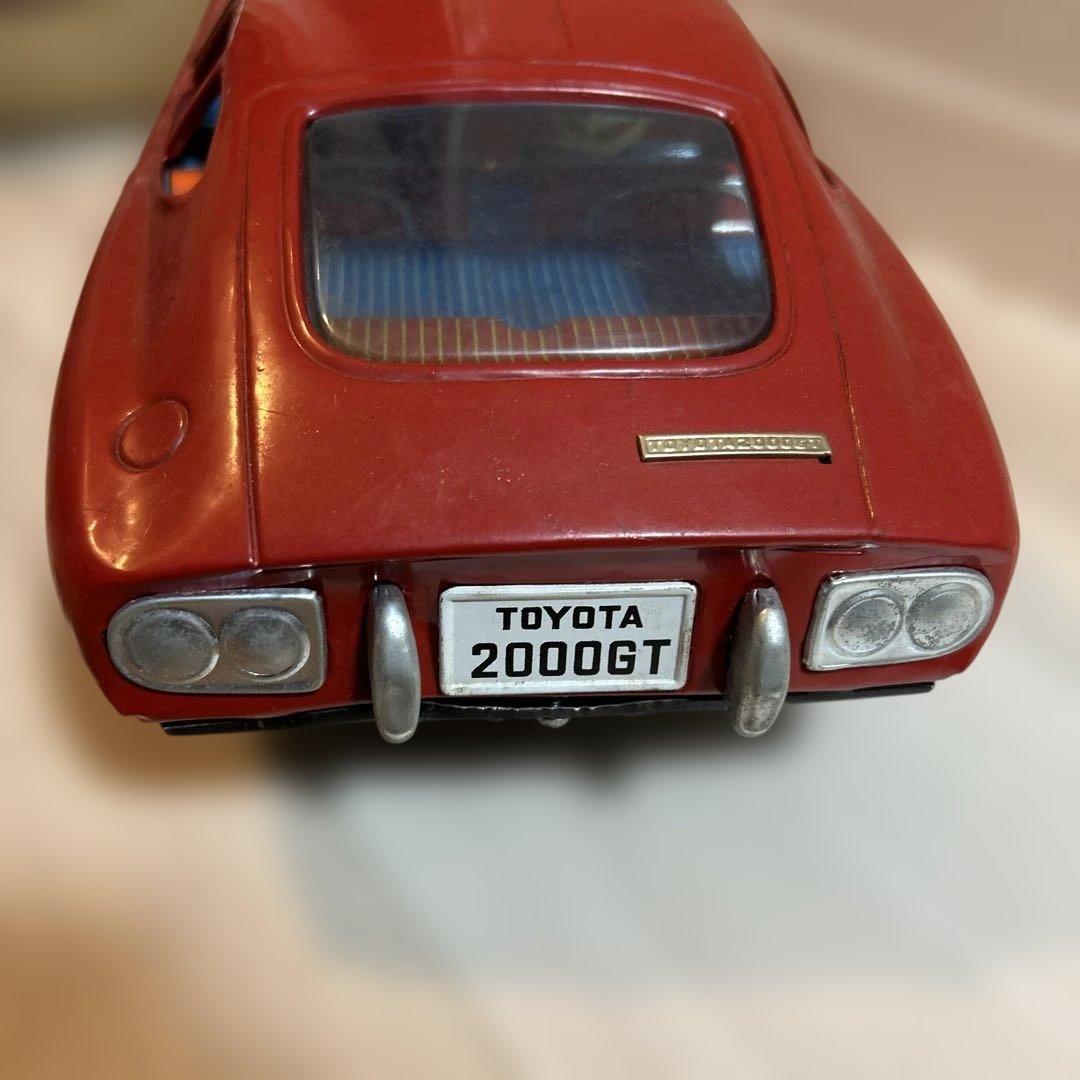 イチコーのスポーツカー ブリキ　トヨタ2000GT 箱付き　激レア　本体美品