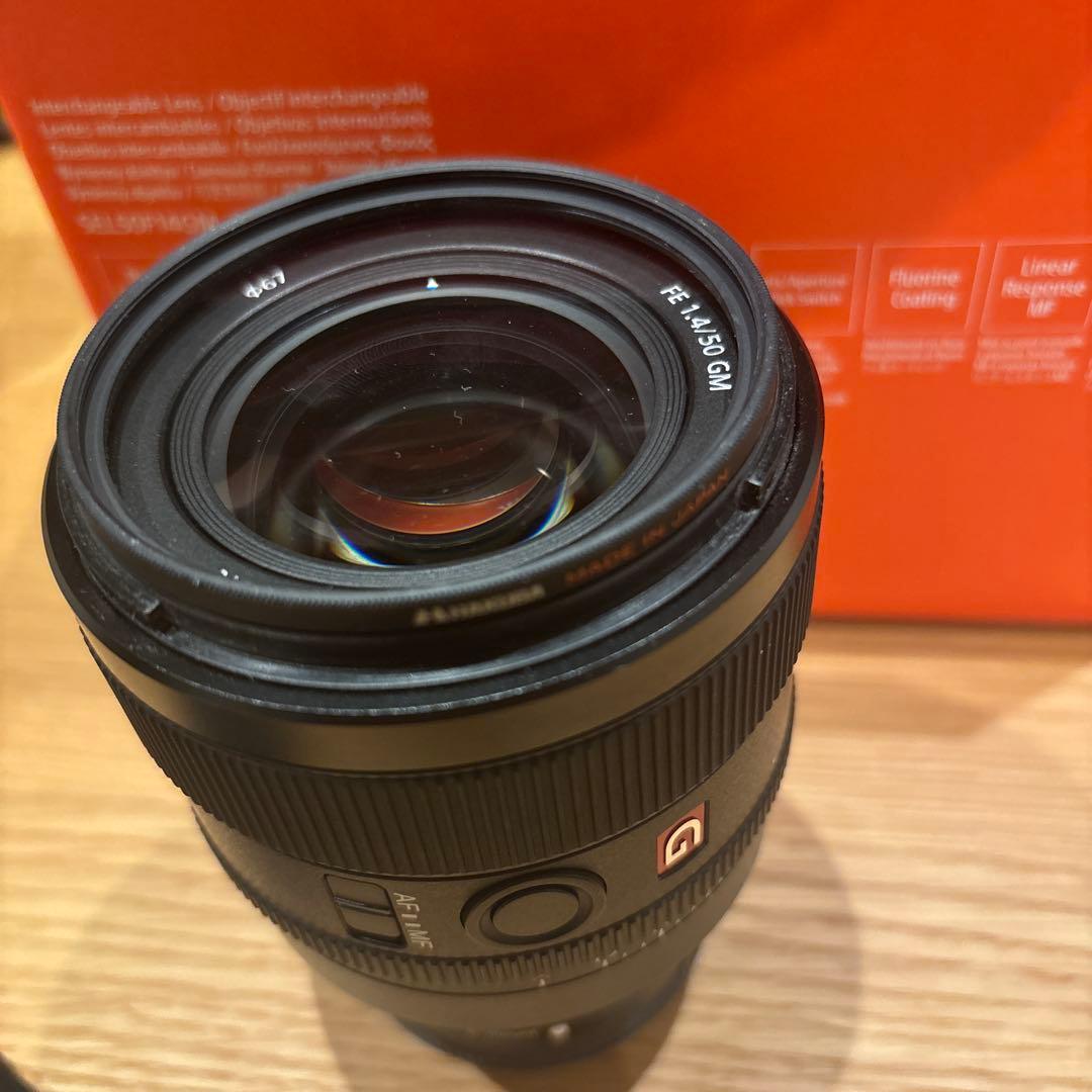 SONY FE 50mm F1.4 GM Eマウントレンズ