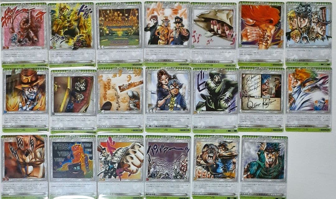 ご確認用☆ ジョジョの奇妙な冒険 ABCカード まとめ売り