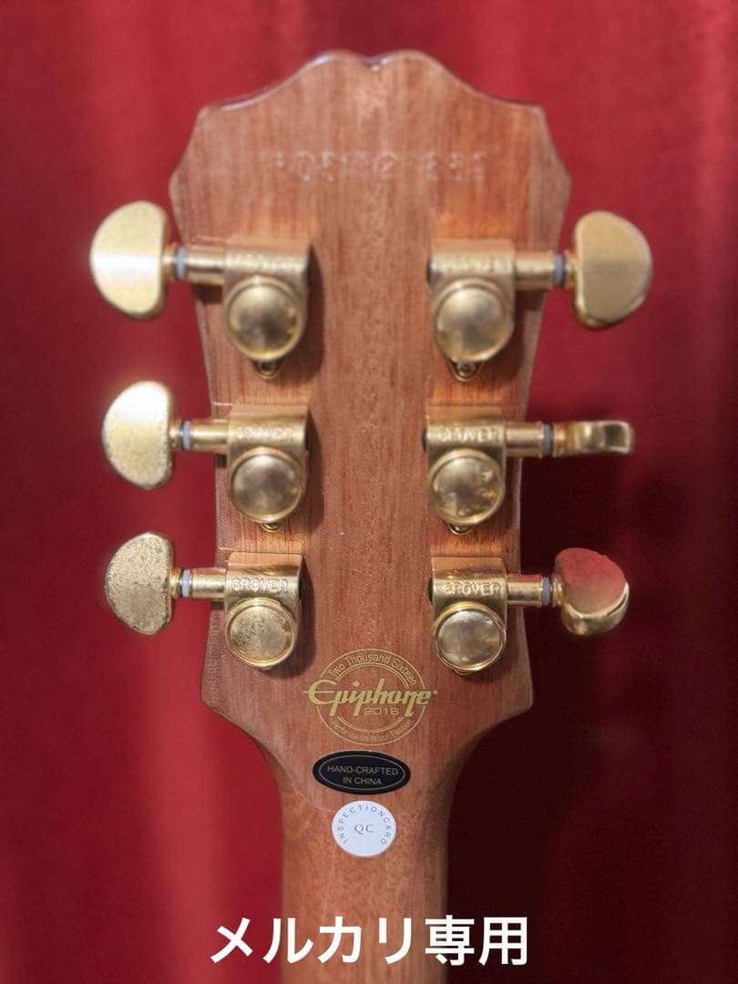 【特価】Epiphone Les Paul Custom koa