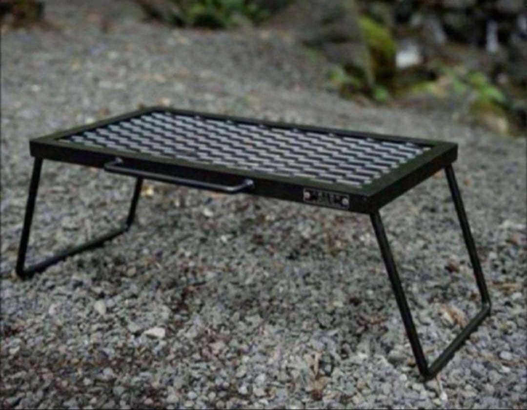 サンゾー工務店　iron table mini wantkey campコラボ